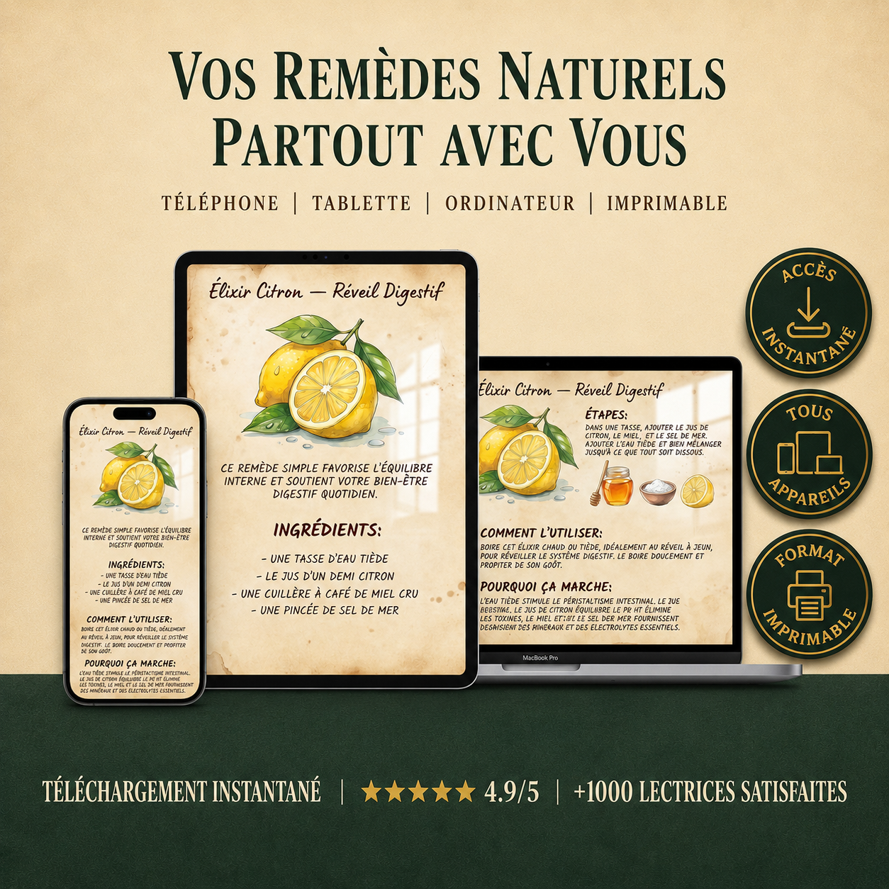 The Grandmother's Remedies Bible — 50+ Natural Cures