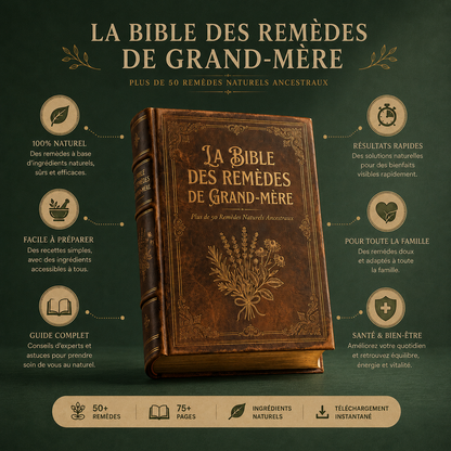 The Grandmother's Remedies Bible — 50+ Natural Cures